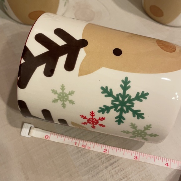 Christmas Set of Reindeer Mugs & Kitchen Towel Set - Picture 9 of 9